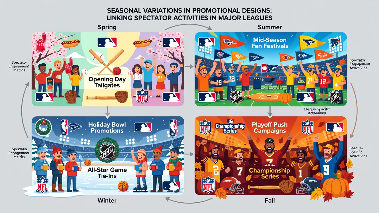Mobile interface showing seasonal sports promotions integrated with digital entertainment features
