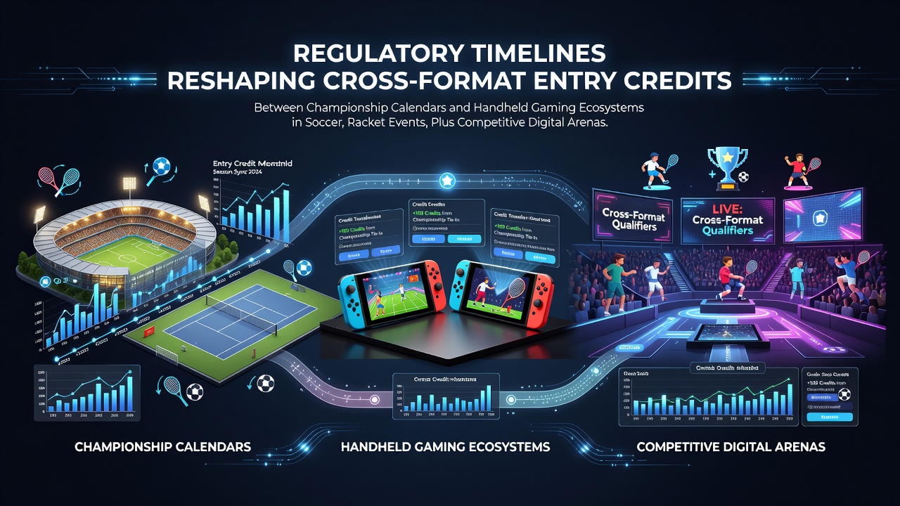 Regulatory timelines affecting entry credits across soccer calendars and mobile gaming platforms